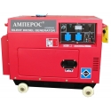 Дизельный генератор АМПЕРОС LDG6000S-3
